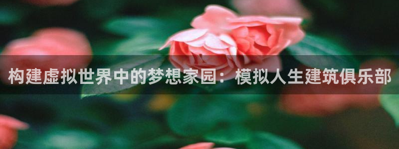 安信可esp-12：构建虚拟世界中的梦想家园：模拟人生建筑俱乐部