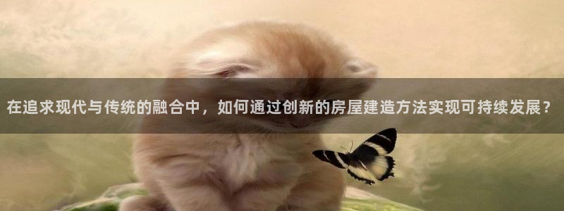 安信12正版下载：在追求现代与传统的融合中，如何通过创新的房屋建造方法实现可持续发展？
