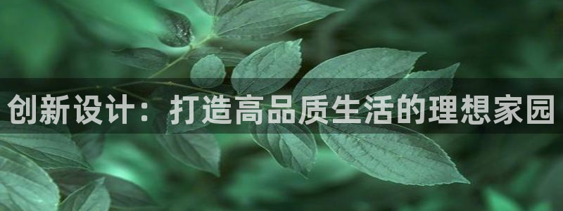 安信cwa12：创新设计：打造高品质生活的理想家园