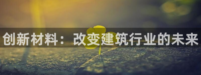 安信 12：创新材料：改变建筑行业的未来